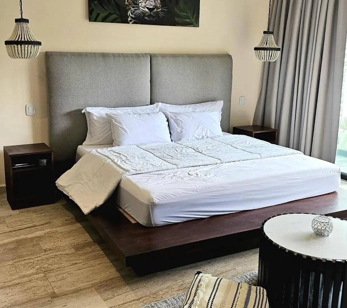 Temple Paradise Luxury Suites 6 Min From Beach تولوم شقة