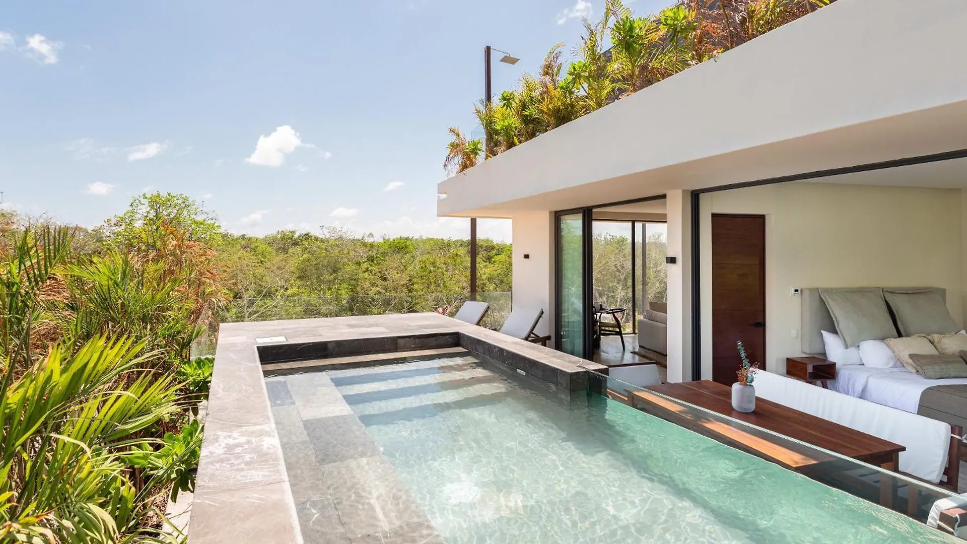 شقة Temple Paradise Luxury Suites 6 Min From Beach تولوم