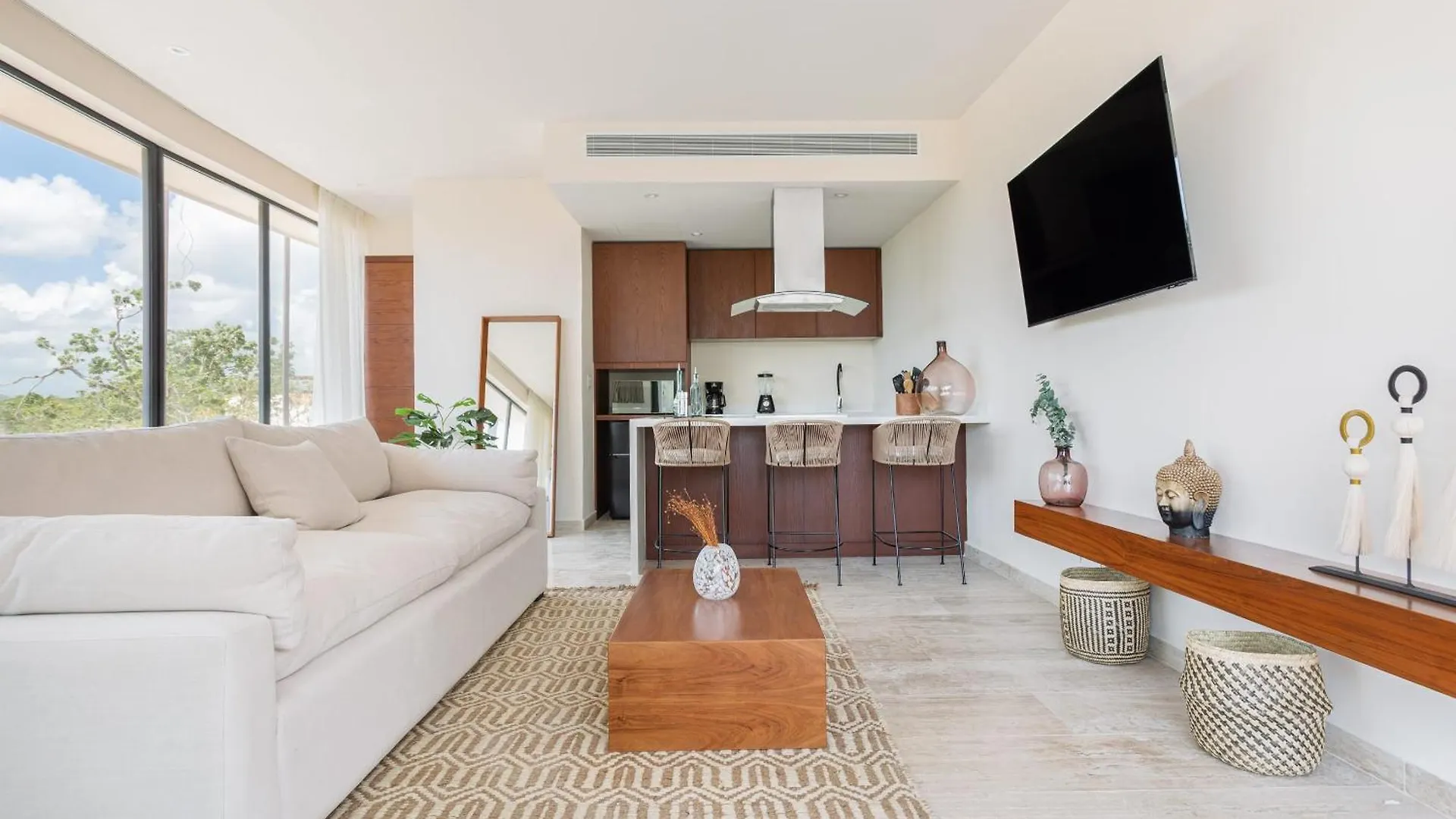 Temple Paradise Luxury Suites 6 Min From Beach تولوم شقة
