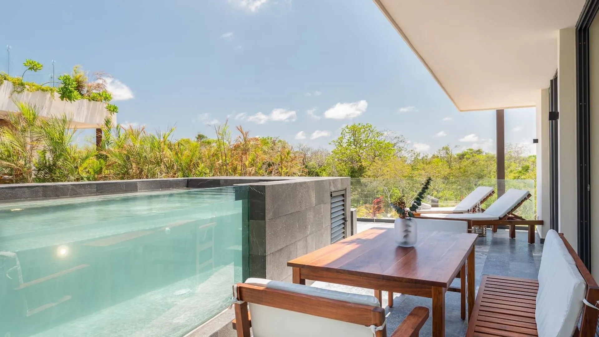شقة Temple Paradise Luxury Suites 6 Min From Beach تولوم